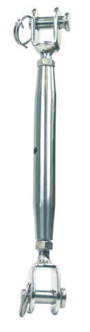 Tenditore Forcella-Forcella con canaula chiusa in AISI 316